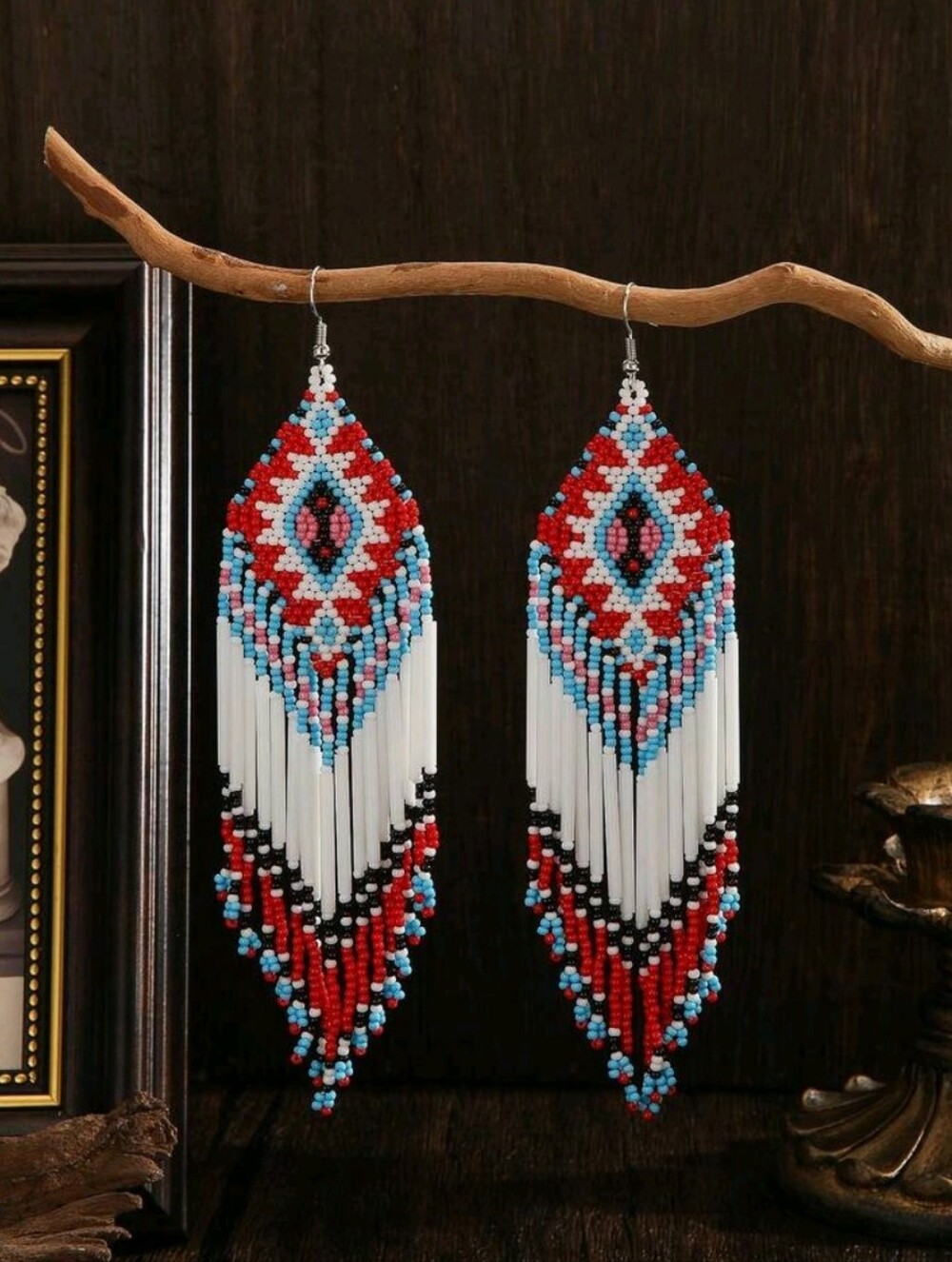 Unique Handmade Beaded Earrings
